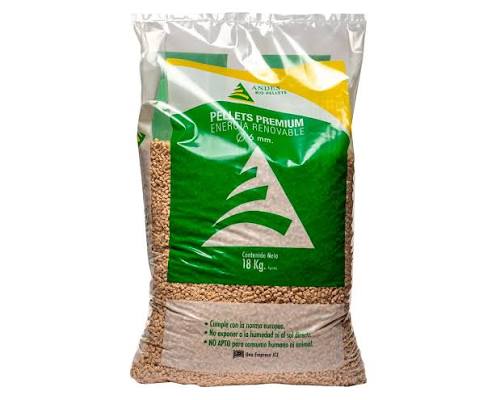 48 Bolsas de Pellet Madera 15 kg